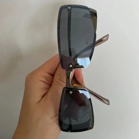 Gucci vintage retro frameless sunglasses - Picture 14 of 14